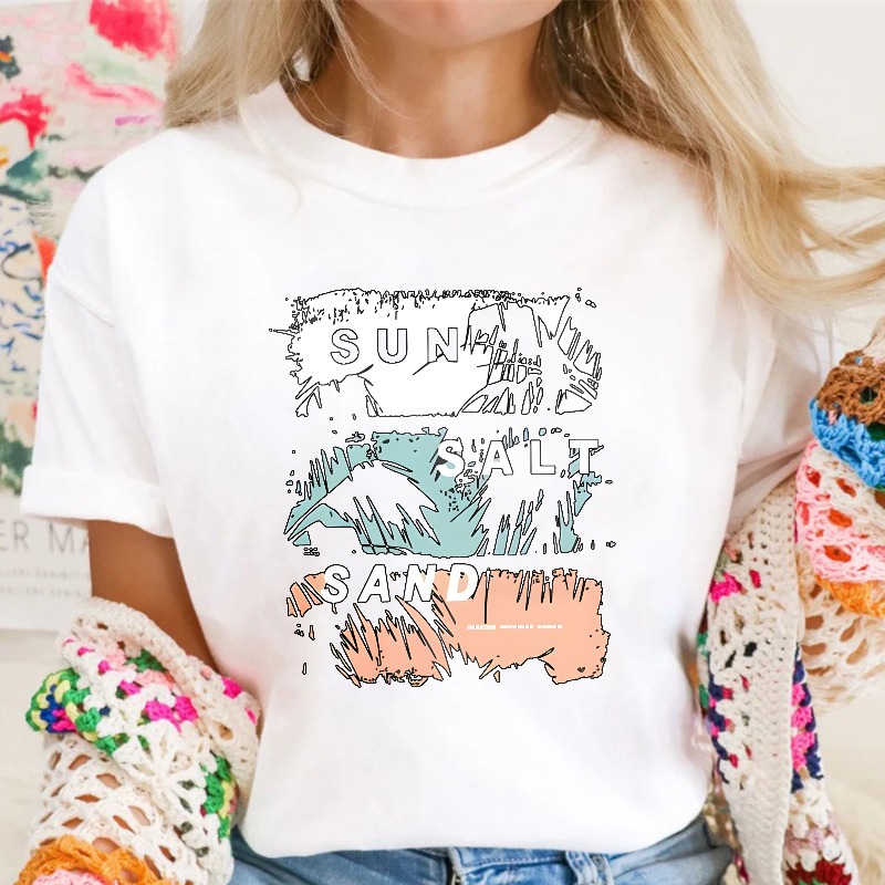 Sunshine Waves Sand T-shirt
