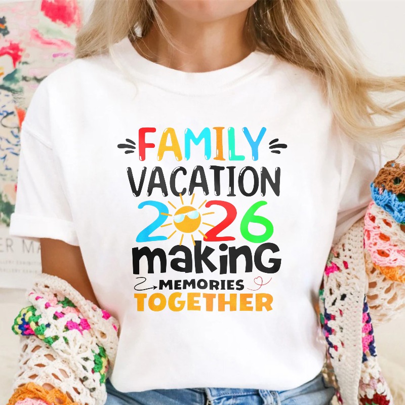 Family Vacation 2026 Making Memories Together T-shirt