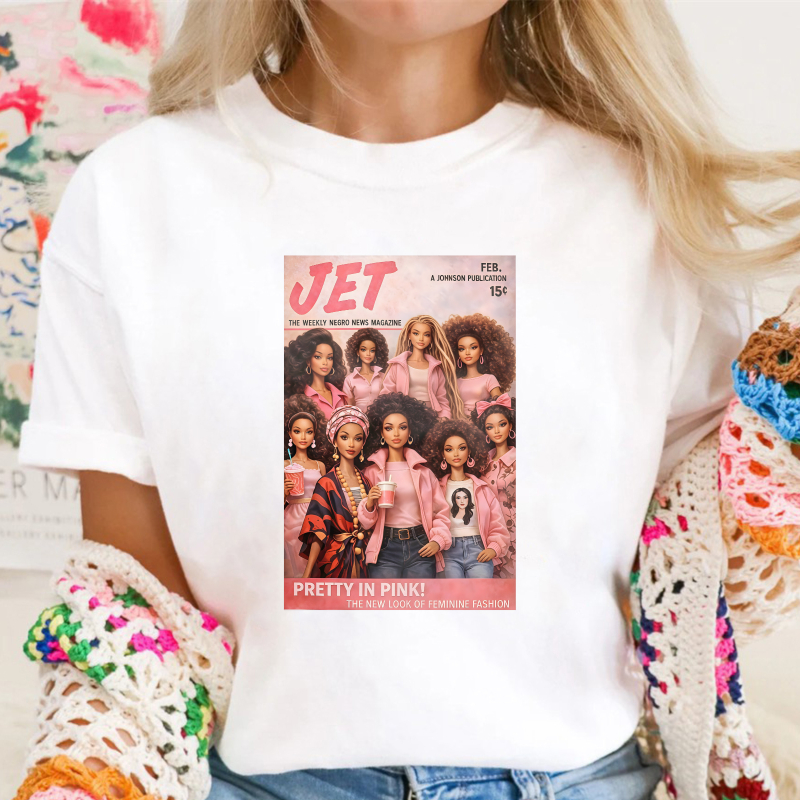 Jet Magazine Cover Pretty In Pink Unisex Classic T-shirt