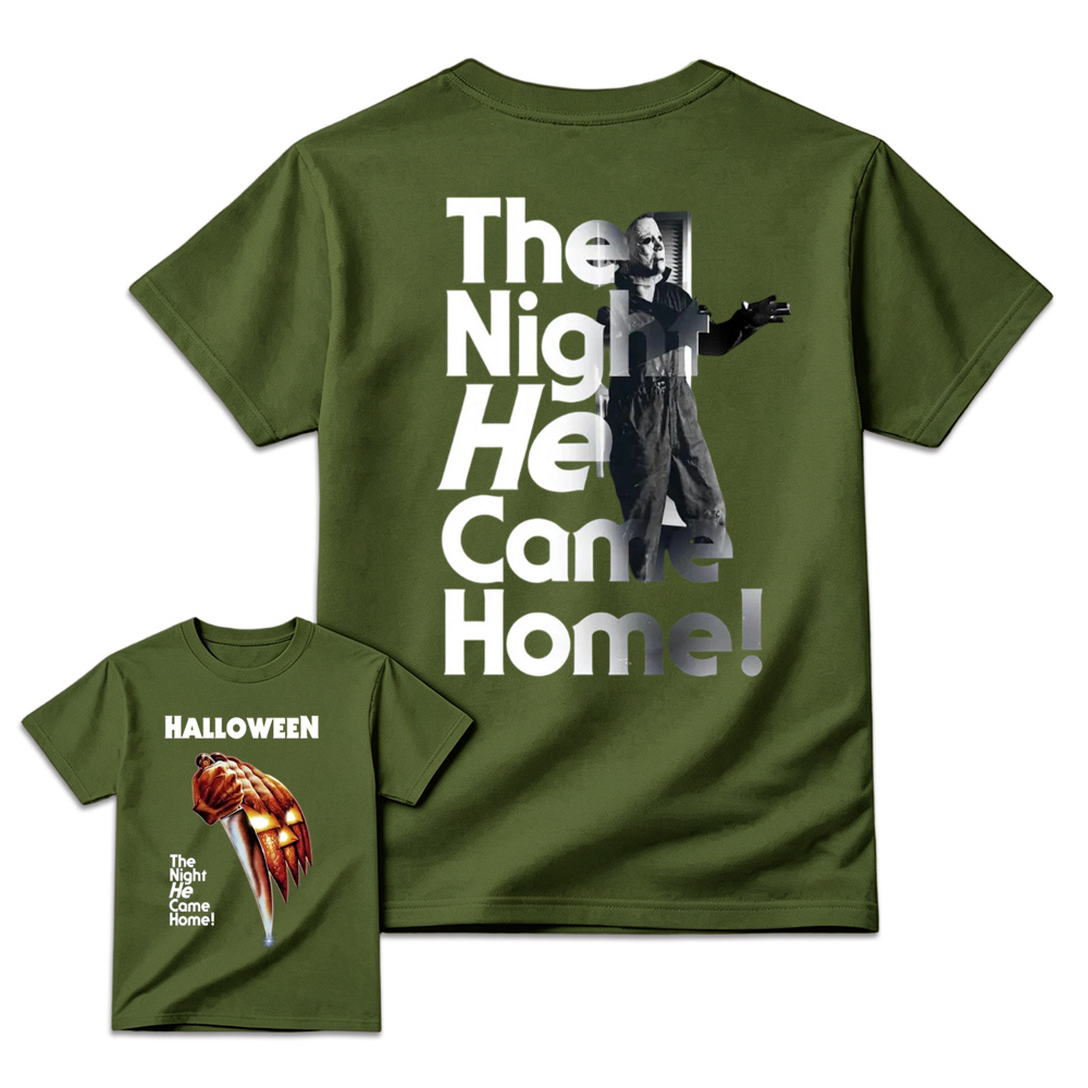 The Night He Came Home Halloween T-Shirt, Movie Film Shirt, Horror Movie Film Tee, Halloween Gift, Gift for Men and Women, Gift for Fans