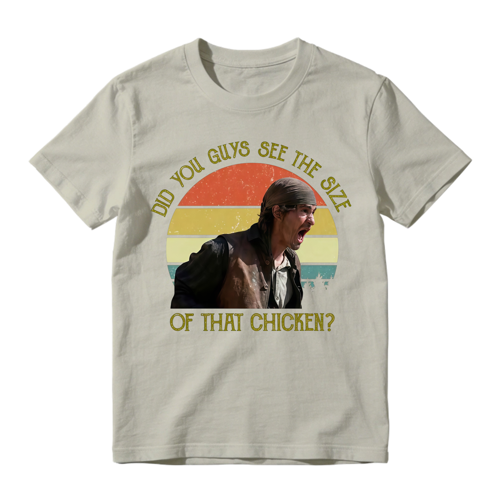 Vintage Did You Guys See The Size Of That Chicken Shirt Sweatshirt, Western Movie Gift Shirt