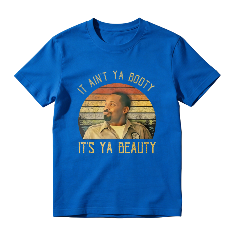 It Aint Ya Booty Its Ya Beauty Vintage Retro Sunset Unisex Classic T-shirt