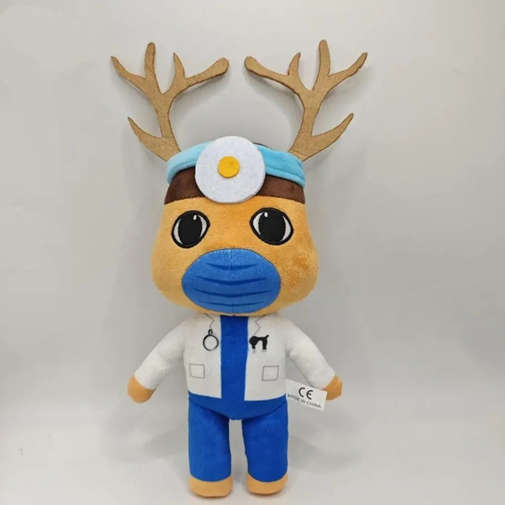 Cute Plush Toy, Soft Adorable Stuffed Animal Hospital, Home Decor, Perfect for Easter, Christmas, Halloween, Birthday, Trendy Gift, Soft Stuffed Animals