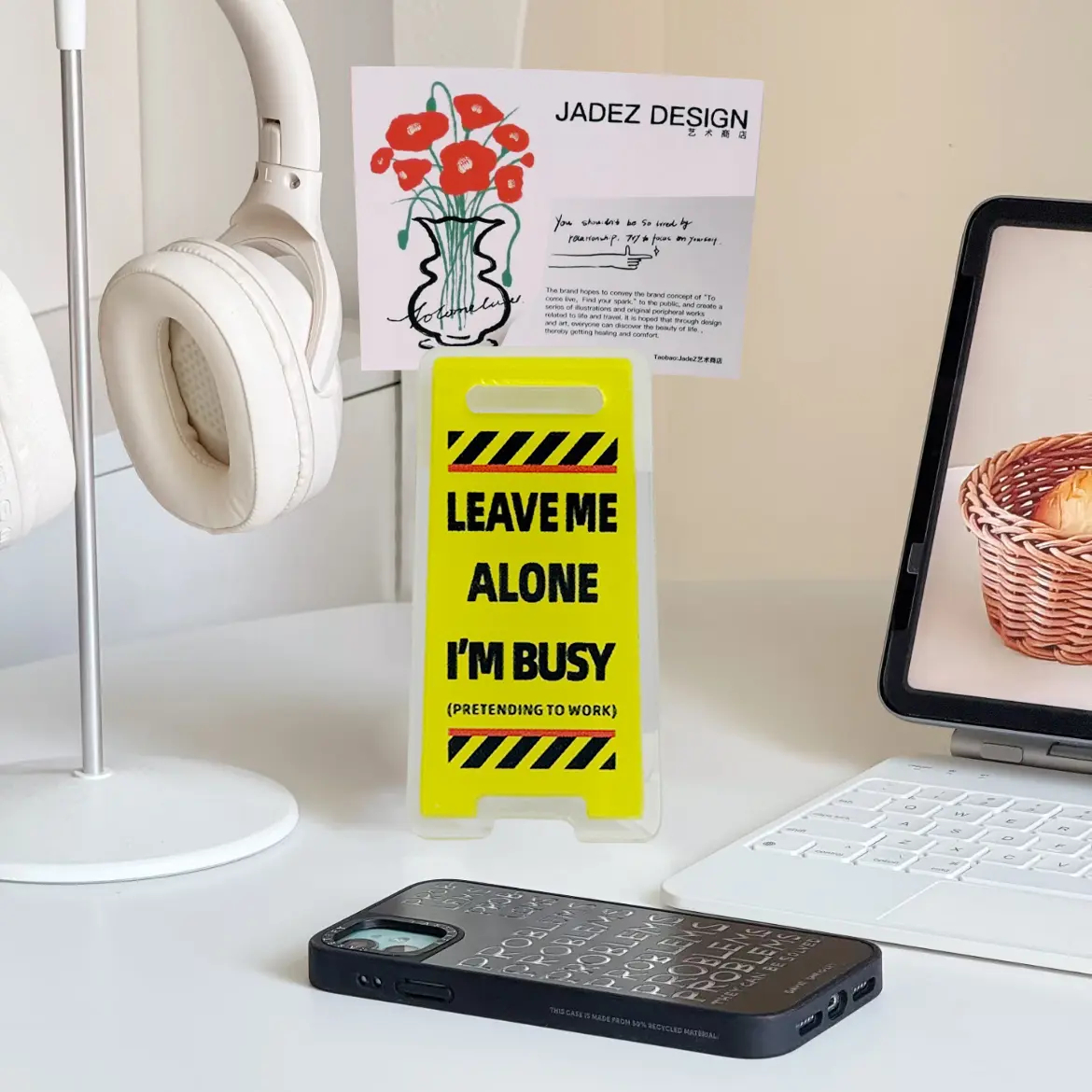 Funny Acrylic Desktop Warning Sign 10Pcs Desk Messages Clip Humor Gag Gift for Boss Employees Coworkers Office Classroom Home Waterproof Meme Sticker Adhesive Stickers Outdoor Fun DealsForYou