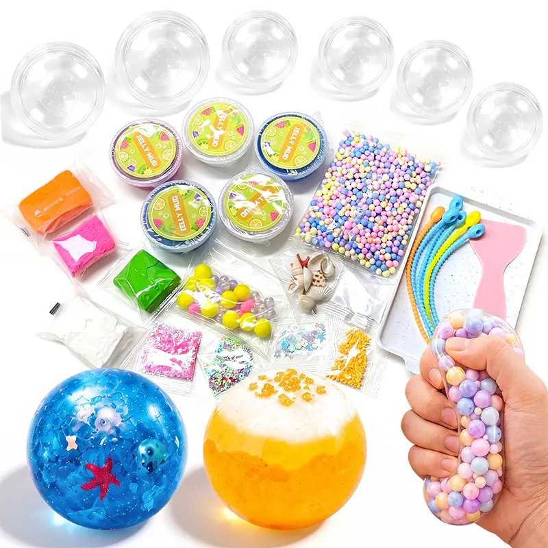 Kawaii DIY Cat Paw Squishy Kit - Super Soft Mochi Texture, Squishies Toys, Relaxing ASMR Stress Relief, Fidget Slime & Squishy Toys, Cool Gifts for Kids, Creative Play Vacation Craft Activity, Handmade Room Decor