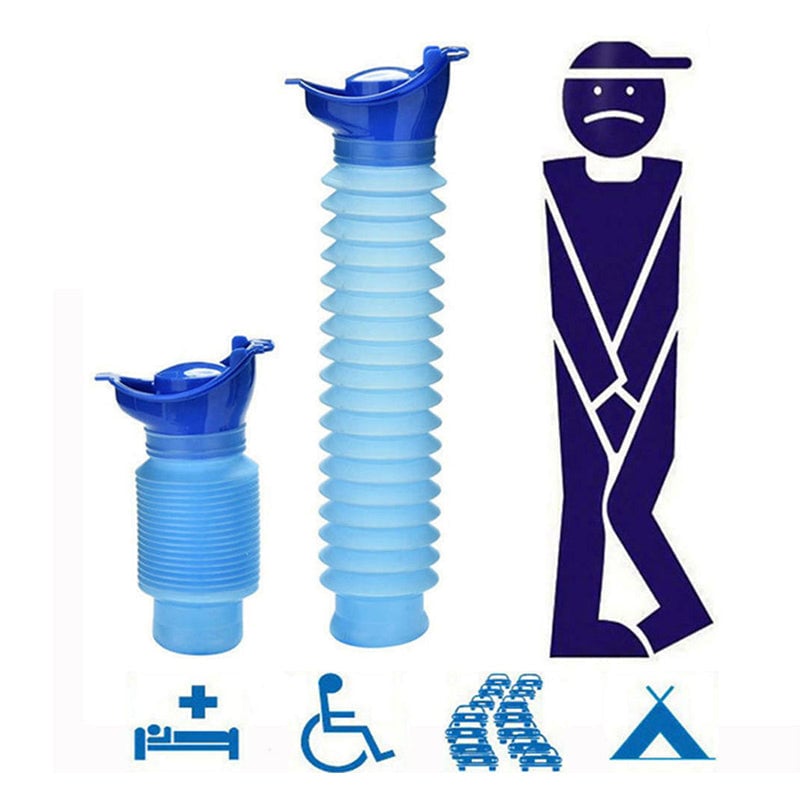 Foldable Portable Urinal for Car & Outdoor Use