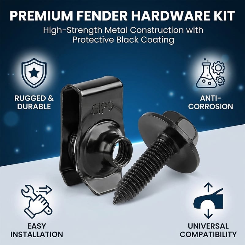 Premium Mud Flap Fixing Bolt Kit