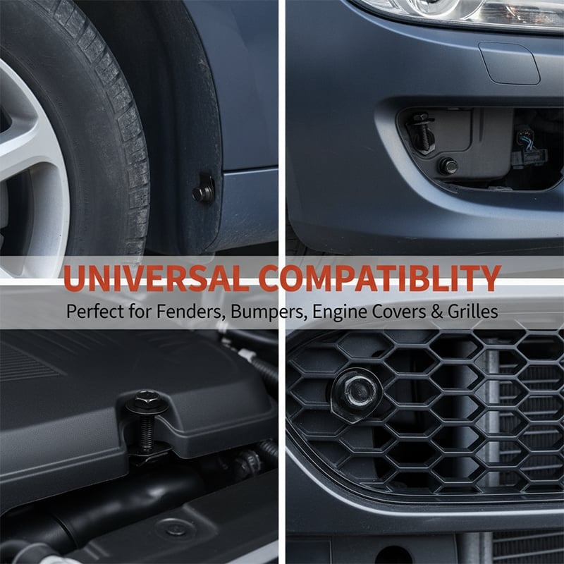 Premium Mud Flap Fixing Bolt Kit