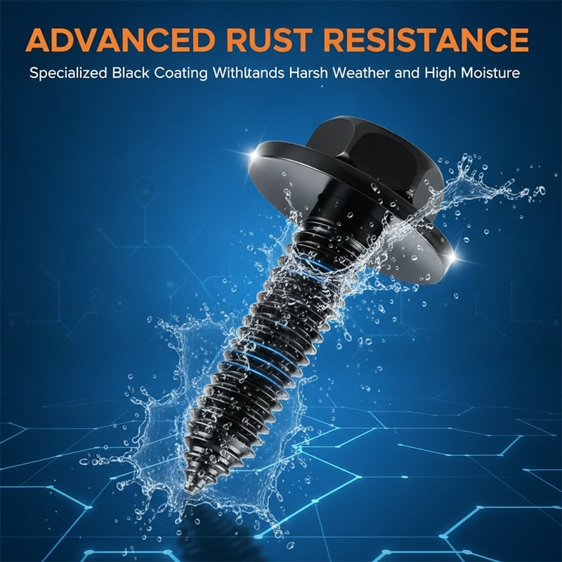 Premium Mud Flap Fixing Bolt Kit
