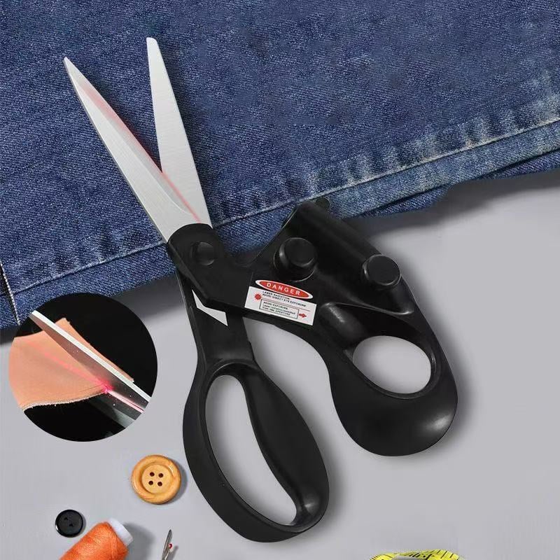 Infrared Laser Guided Scissors