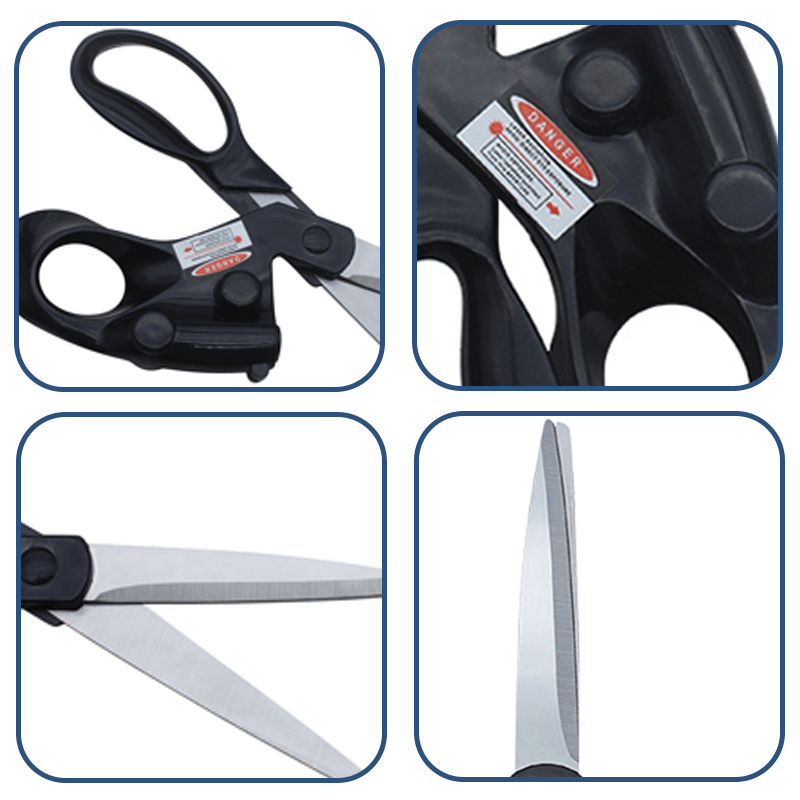 Infrared Laser Guided Scissors