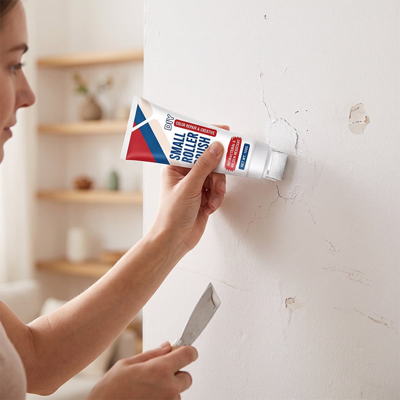 Small Roller Brush Wall Repair Paste