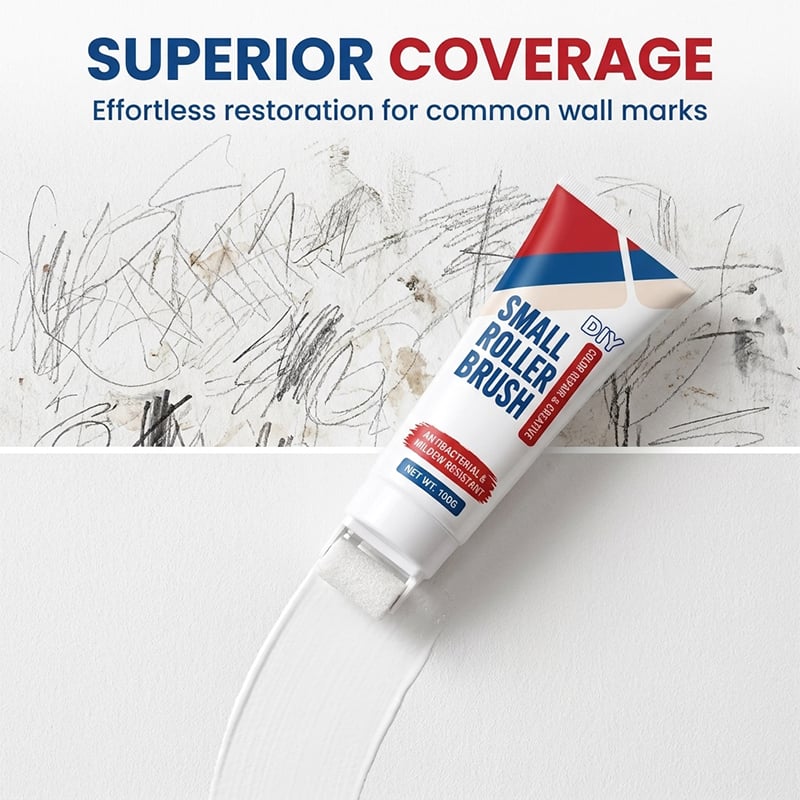 Small Roller Brush Wall Repair Paste