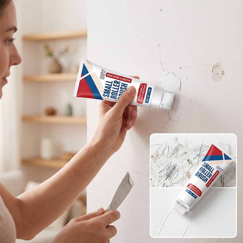 Small Roller Brush Wall Repair Paste