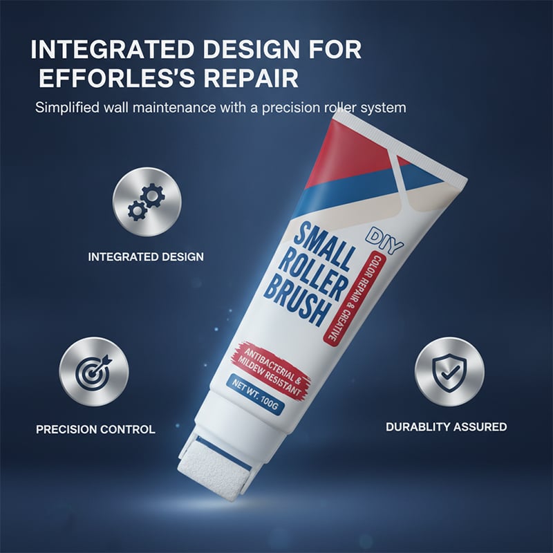 Small Roller Brush Wall Repair Paste