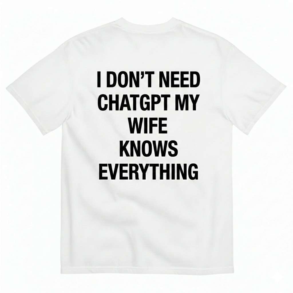 I DON'T NEED CHATGPT T- SHIRT