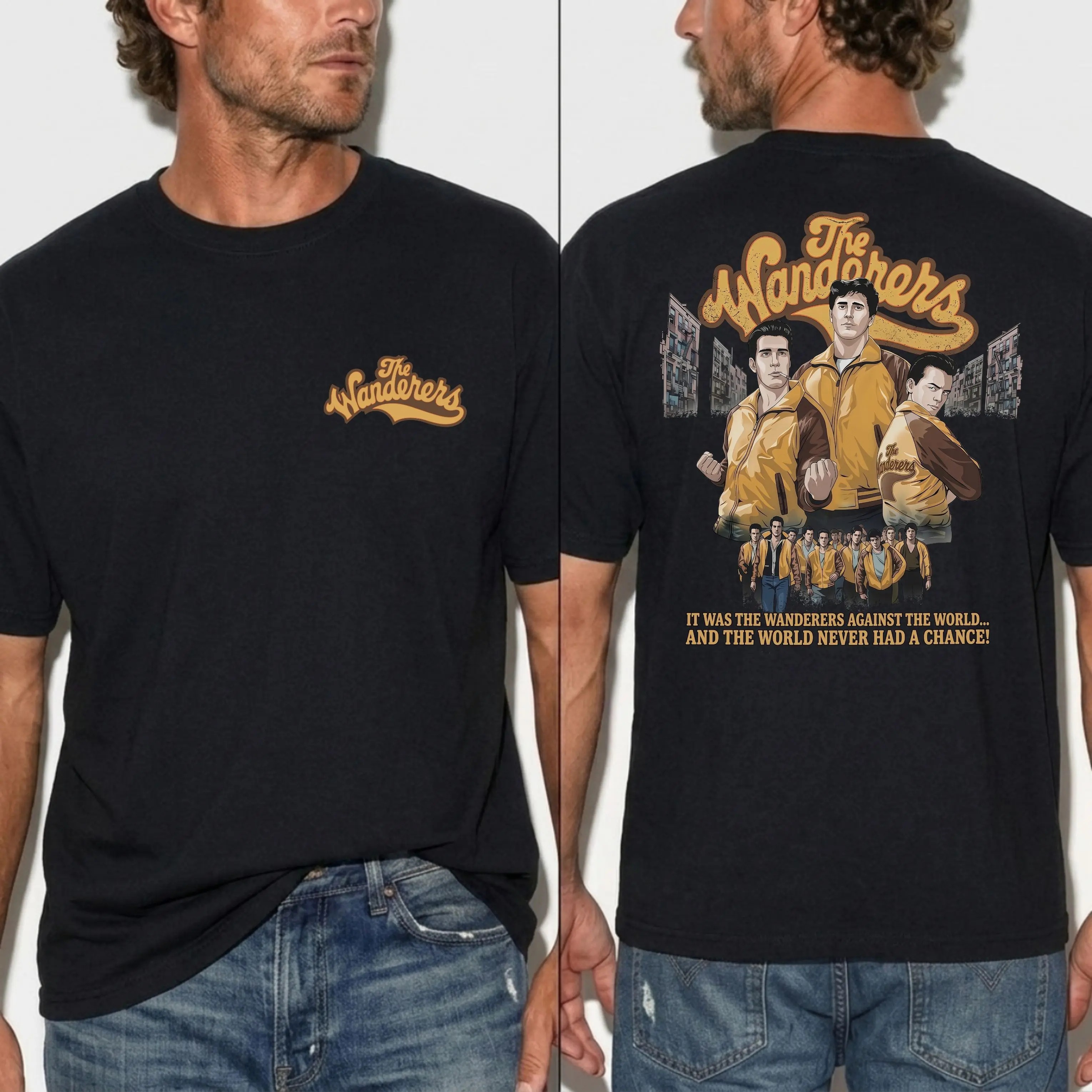 Vintage 1979 Cult Movie Graphic Tee, Retro Gang Film T-Shirt, Classic Movie Fan Gift