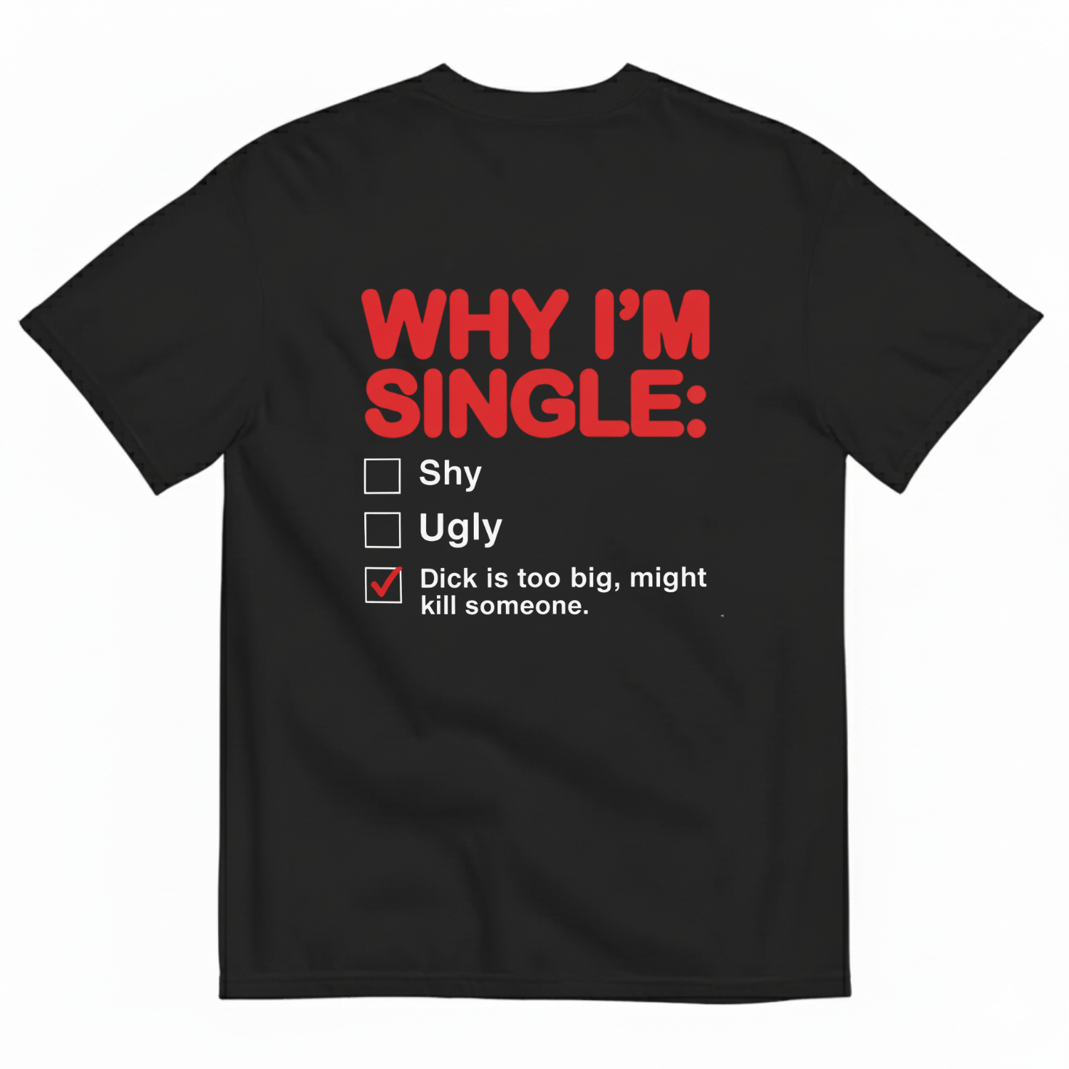 WHY I'M SINGLE T-SHIRT