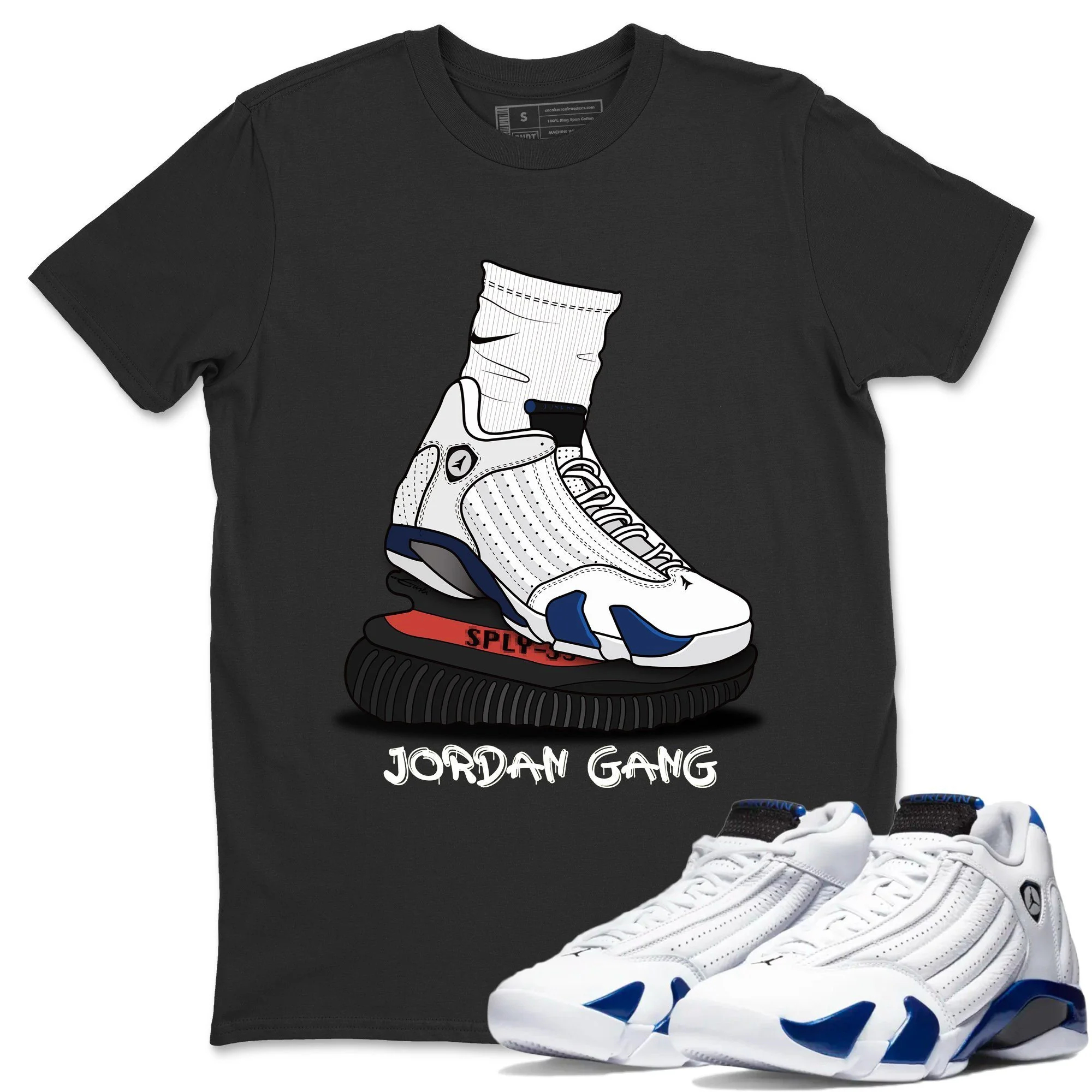 Air Jordan Gang Unisex Tops - Air Jordan 14 Hyper Royal