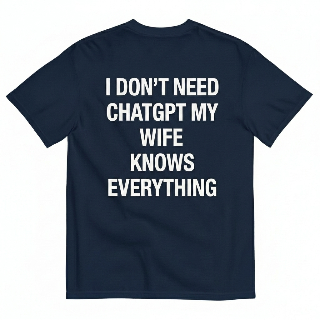 I DON'T NEED CHATGPT T- SHIRT