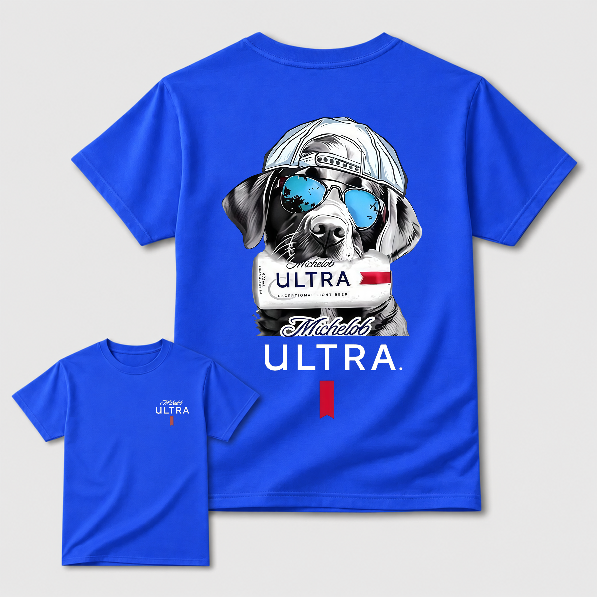 Michelob Ultra Cool Dog Unisex Loose Fit T-Shirt