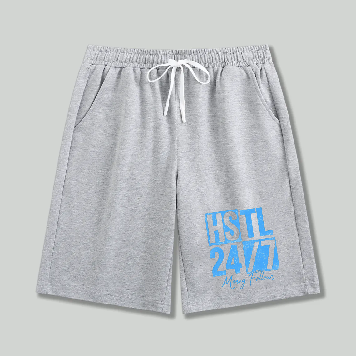 Unisex athletic shorts HSTL 24/7 Money Follows Print
