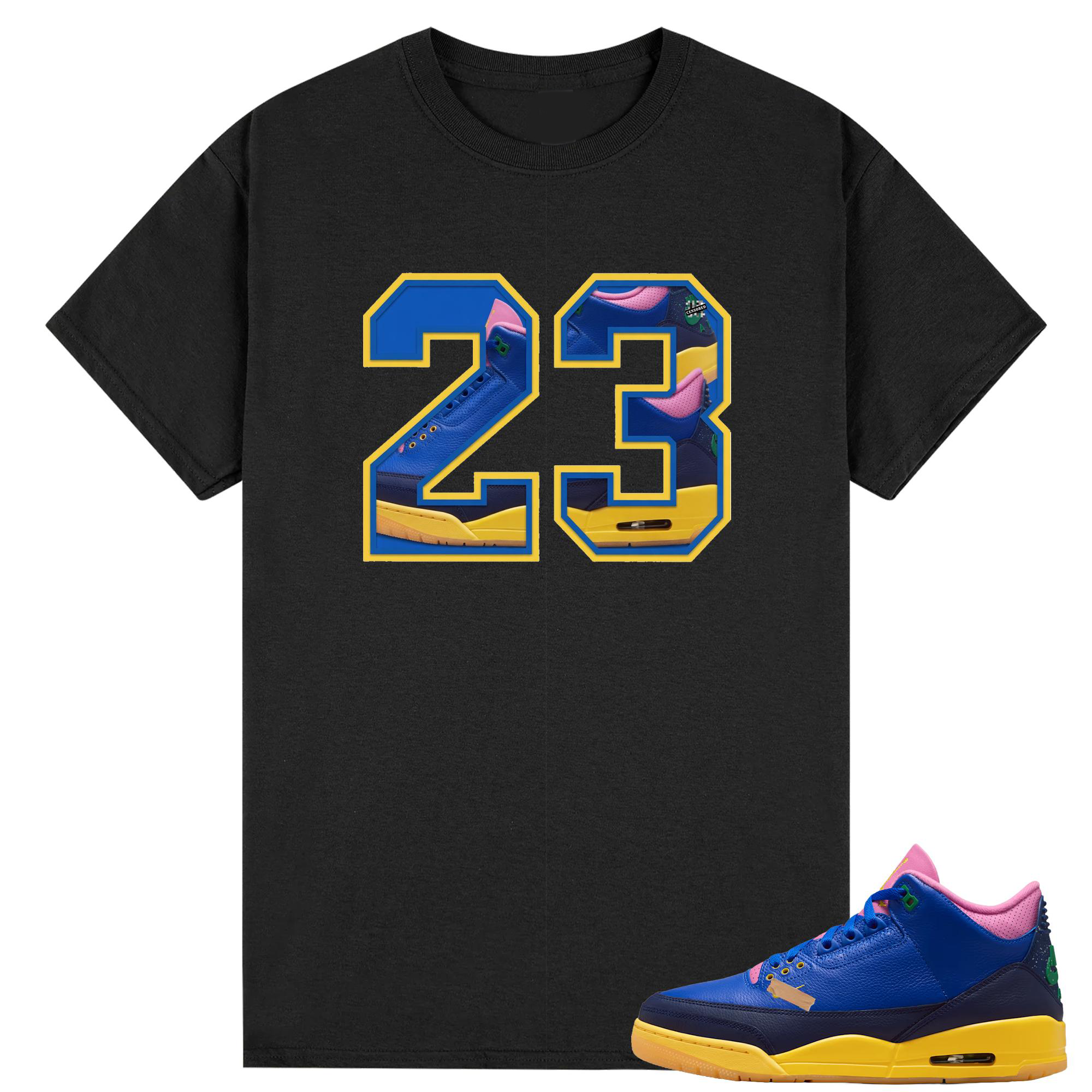 Number 23 Shirt to Match AJ 3 Brazil Racer