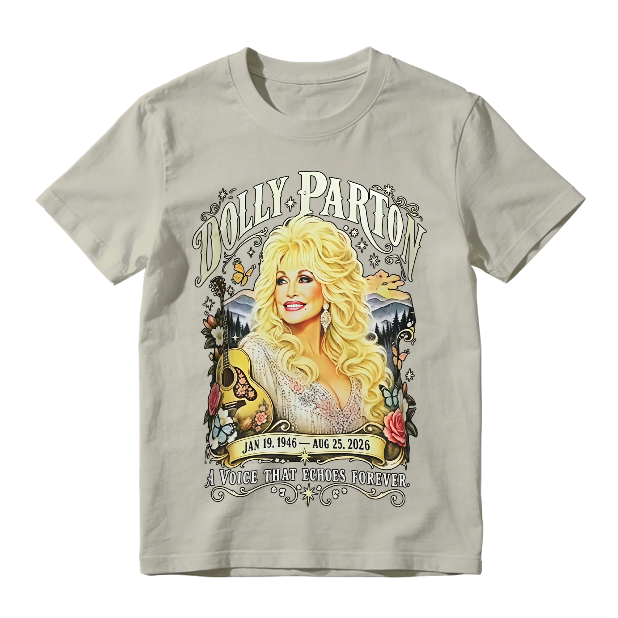 Vintage Country Music Tribute Tee, 1946-2026