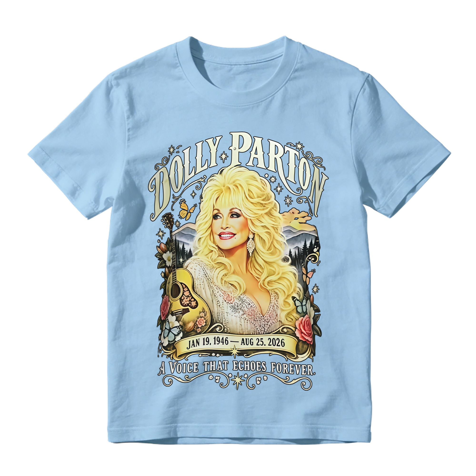 Vintage Country Music Tribute Tee, 1946-2026