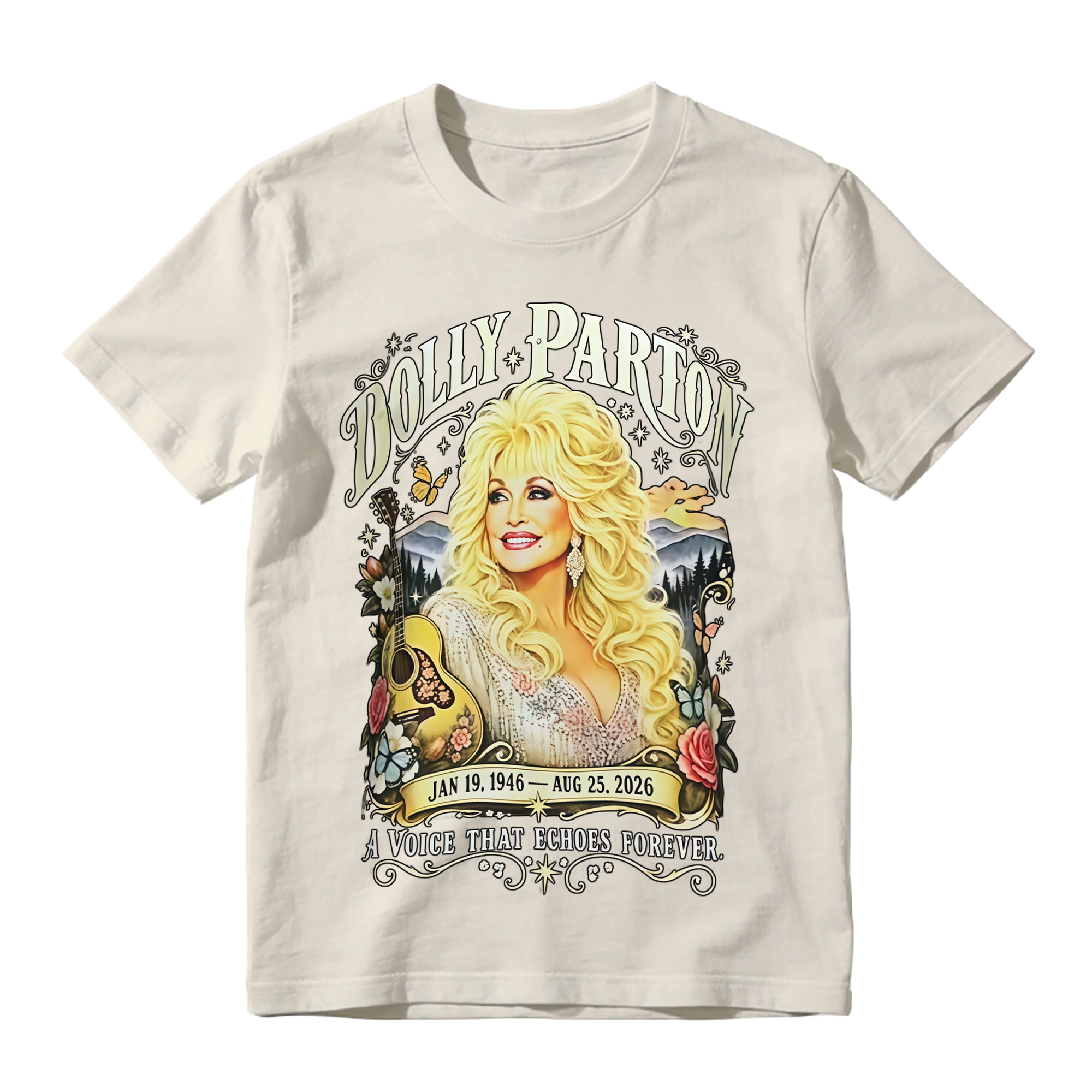 Vintage Country Music Tribute Tee, 1946-2026