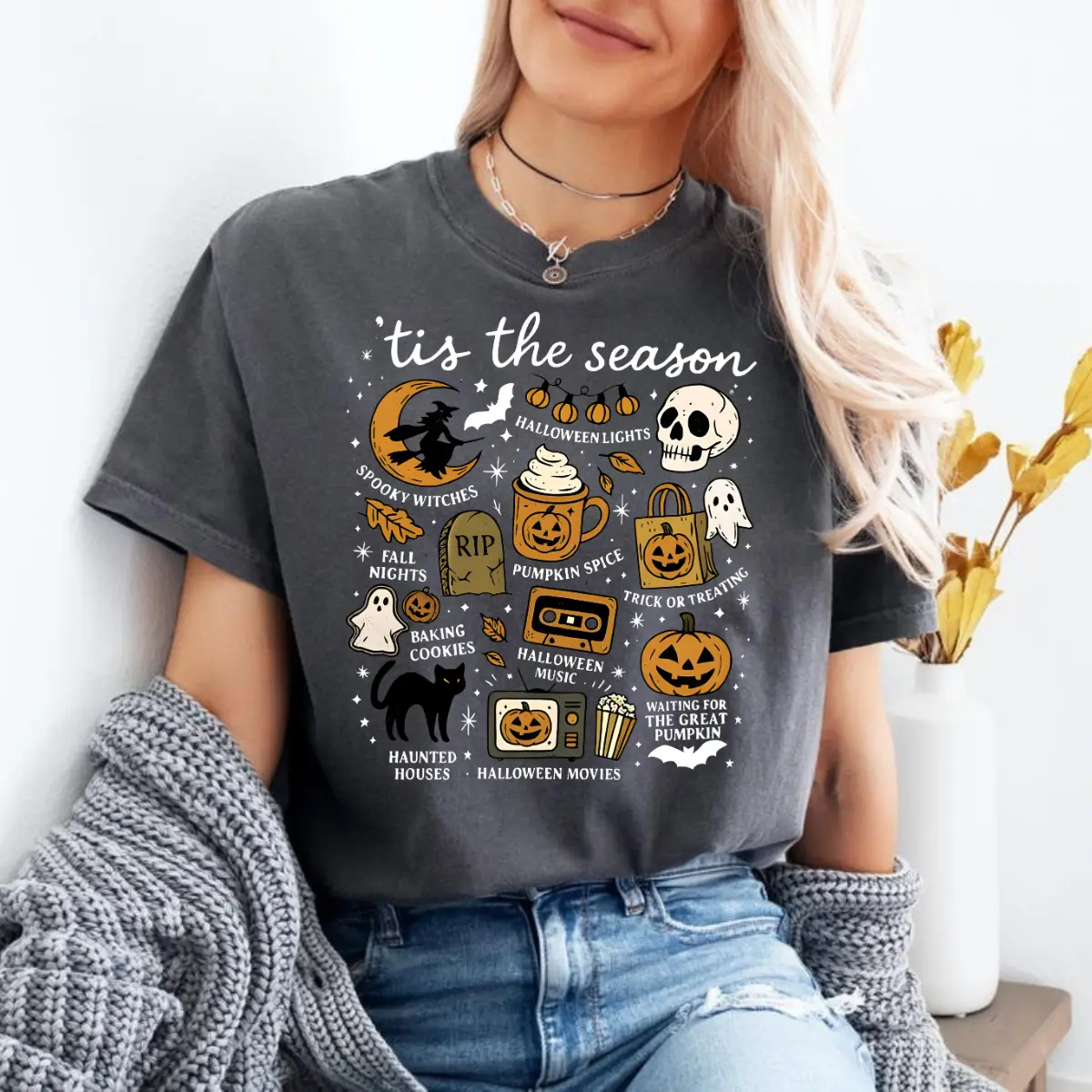 Comfort Colors Tis The Season Halloween T-Shirt