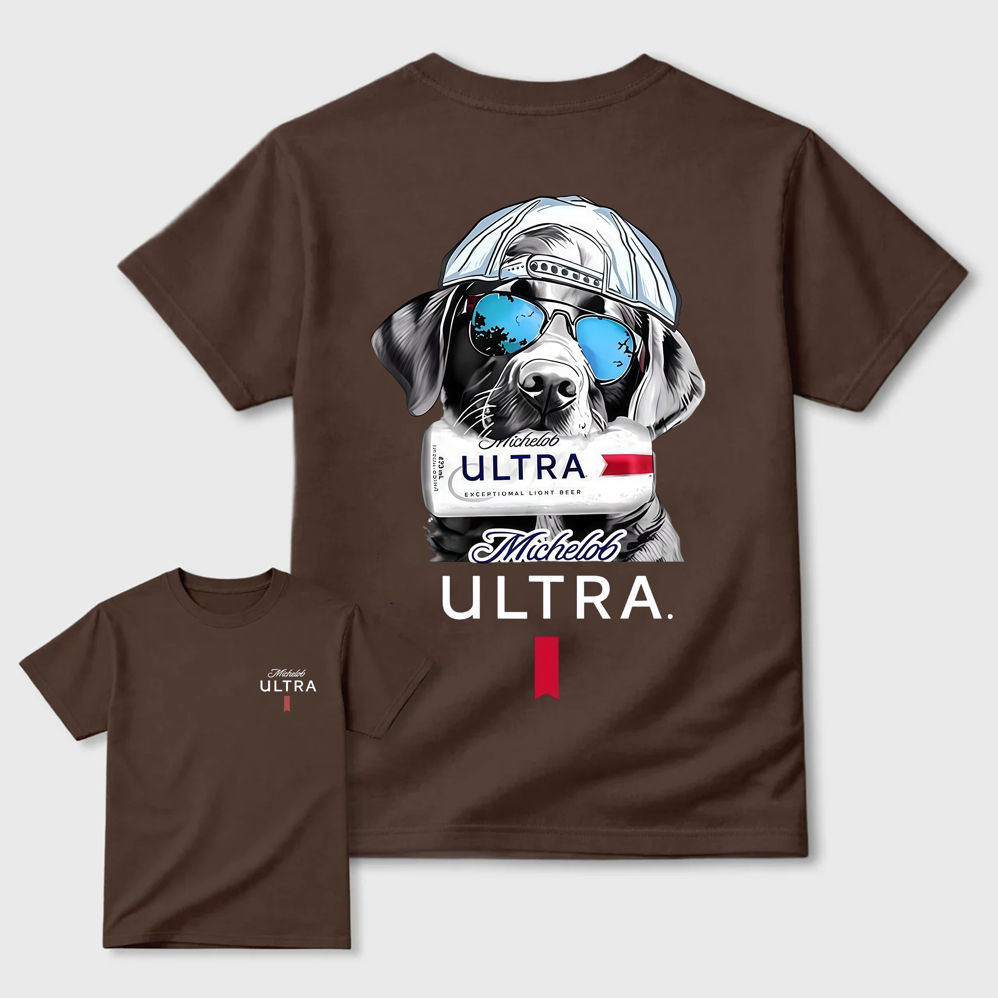 Michelob Ultra Cool Dog Unisex Loose Fit T-Shirt