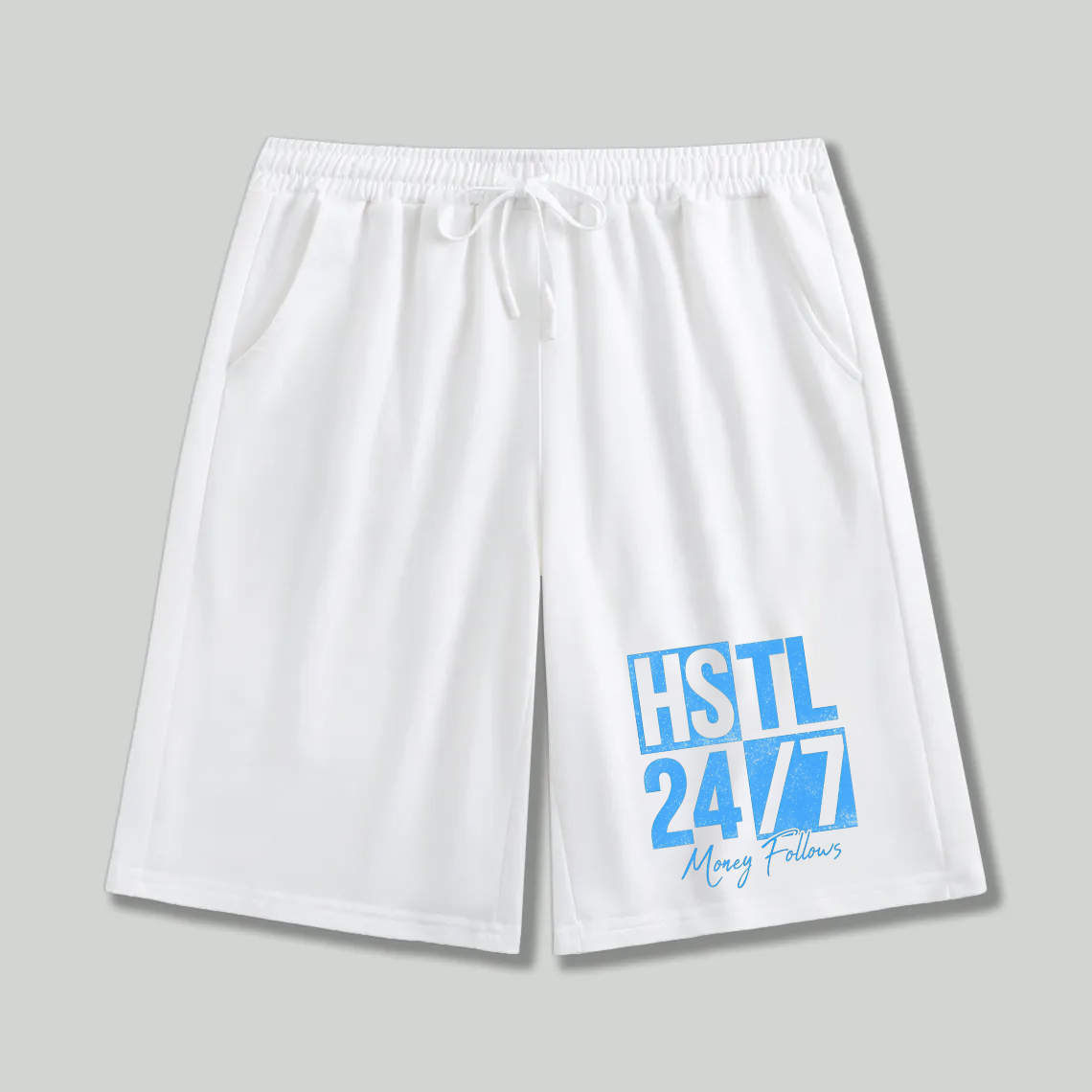 Unisex athletic shorts HSTL 24/7 Money Follows Print
