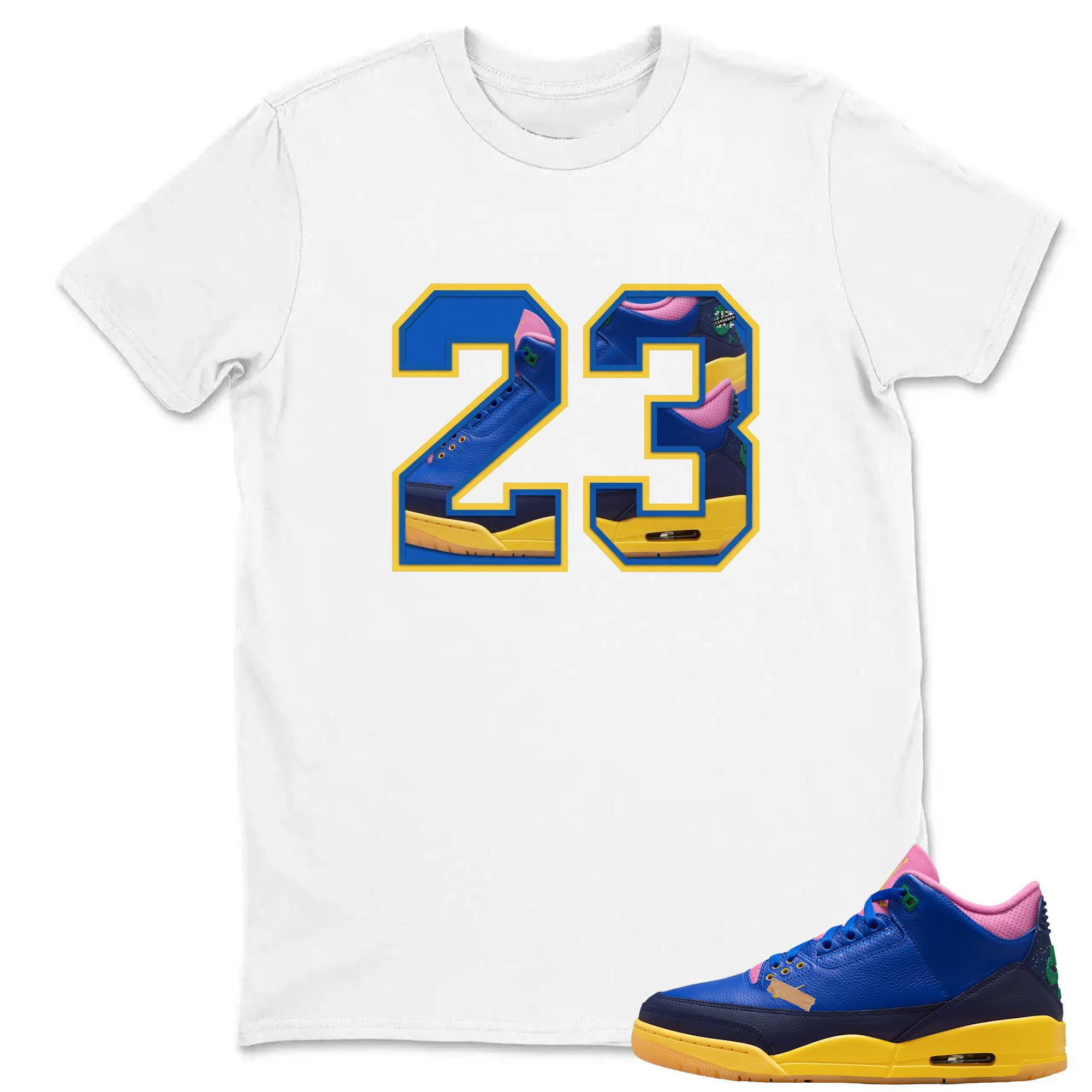 Number 23 Shirt to Match AJ 3 Brazil Racer