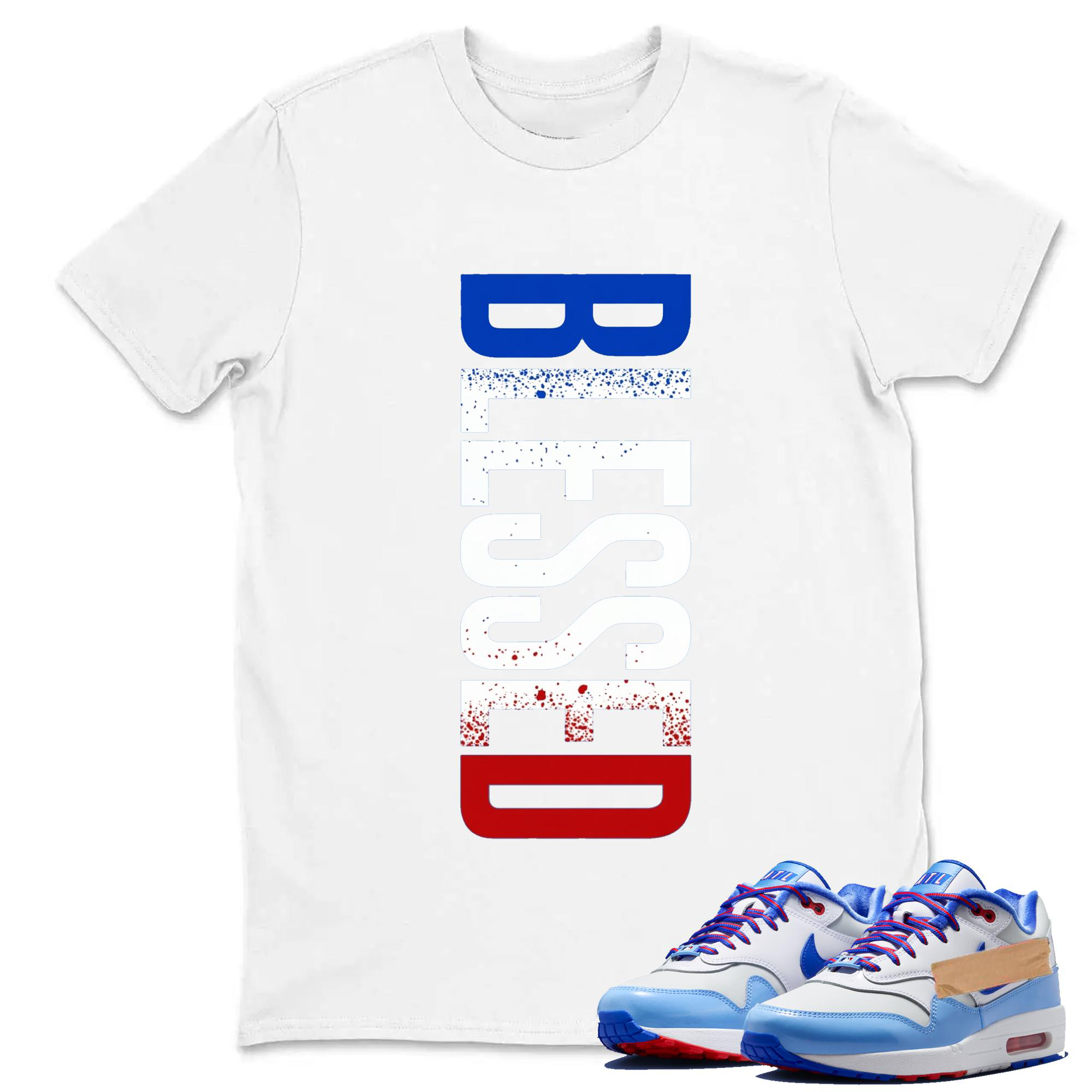 BLESSED Shirt to Match AM1 Atlanta Baseball
