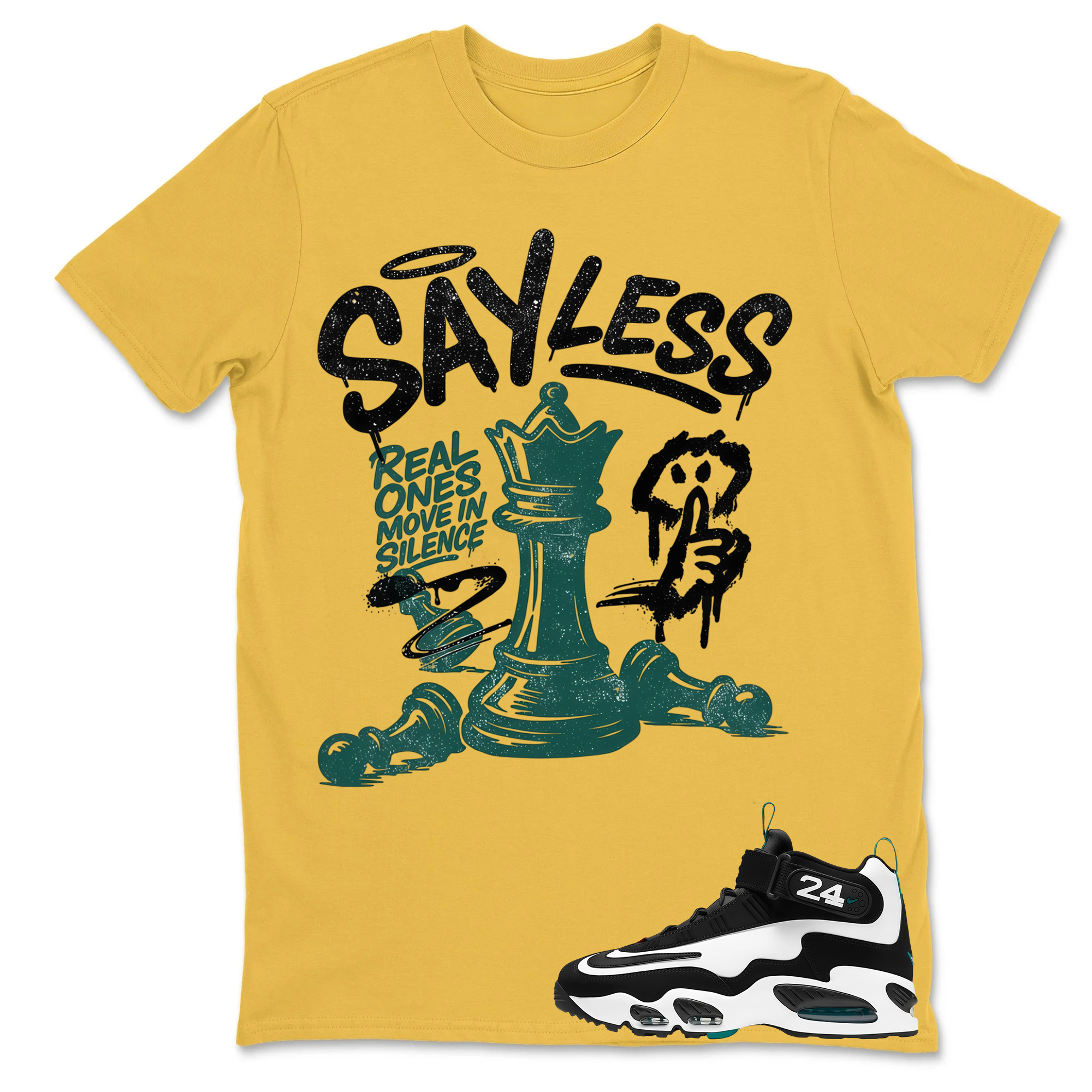 BLESSED! Shirt To Match Griffey Max 1 White and Fresh Water