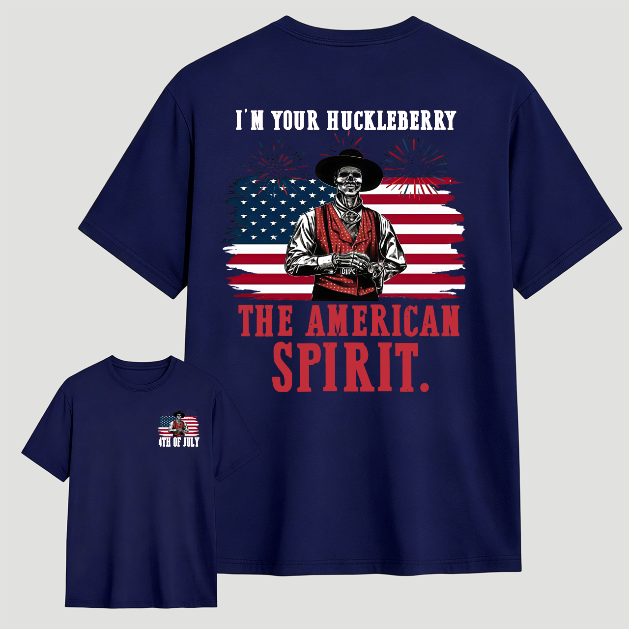 Doc Holliday I'm Your Huckleberry The American Spirit T-Shirt