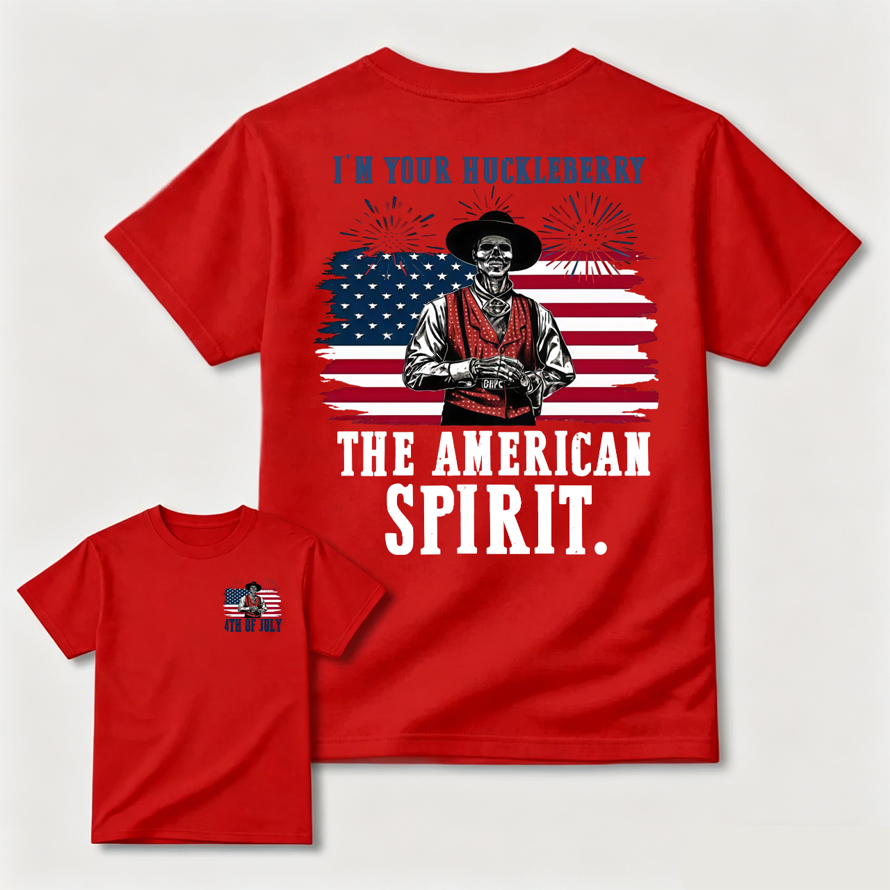 Doc Holliday I'm Your Huckleberry The American Spirit T-Shirt