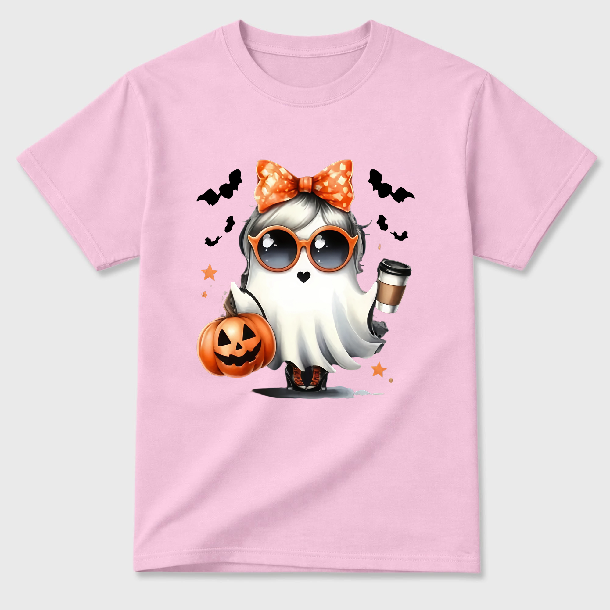 Halloween Cute Ghost Girl Shirt