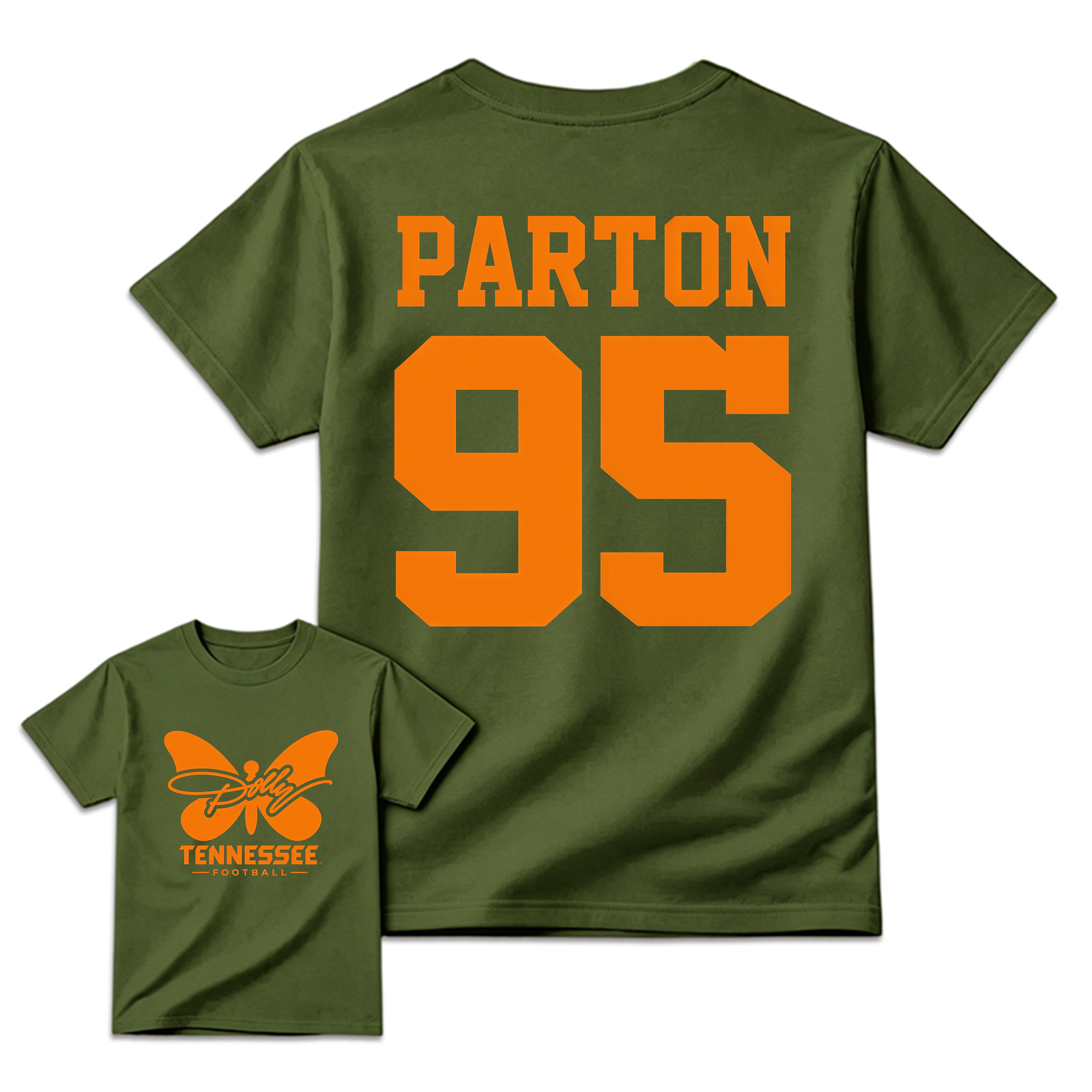 Parton 95 Tennessee Football Inspired Country Music Fan T-shirt