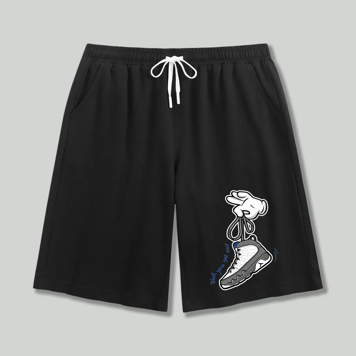 Unisex athletic shorts Did You Get Em Jordan 9 Graphic Print
