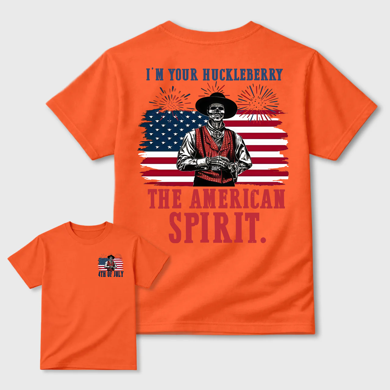 Doc Holliday I'm Your Huckleberry The American Spirit T-Shirt