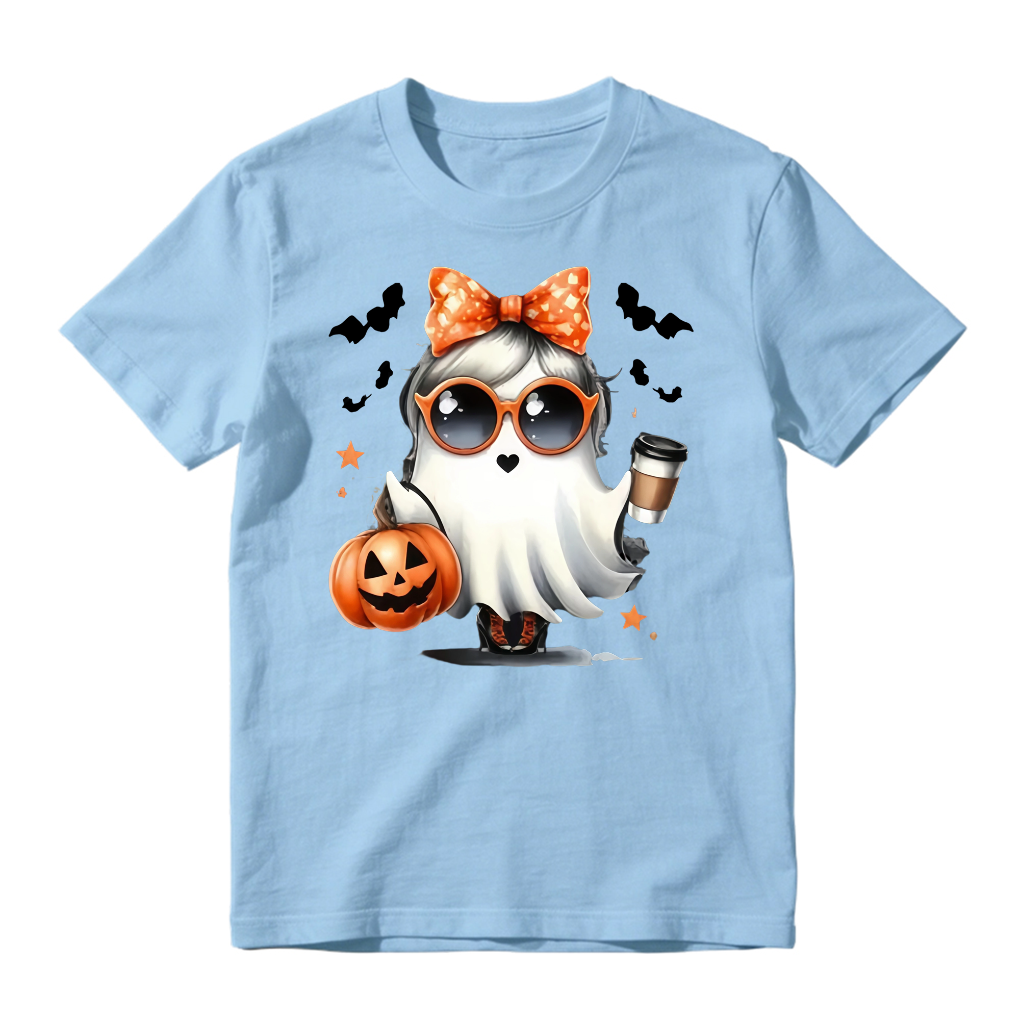 Halloween Cute Ghost Girl Shirt