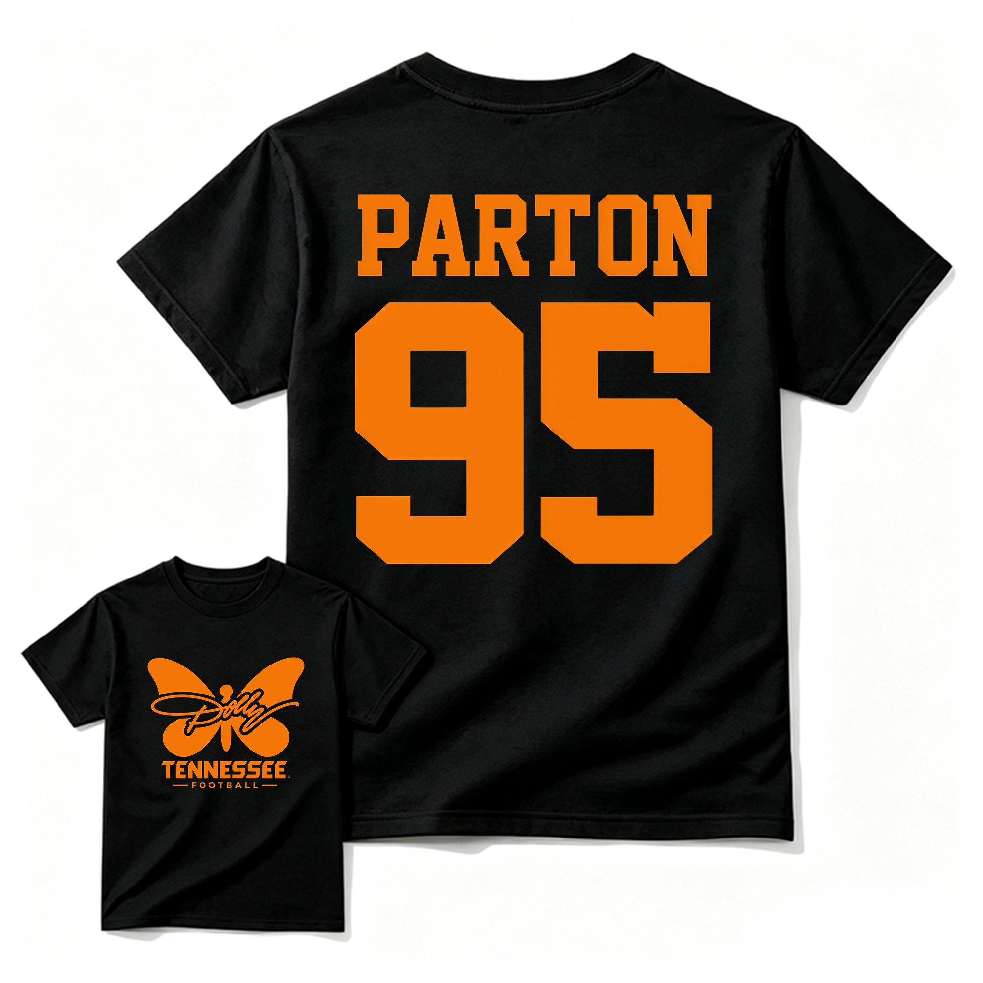 Parton 95 Tennessee Football Inspired Country Music Fan T-shirt