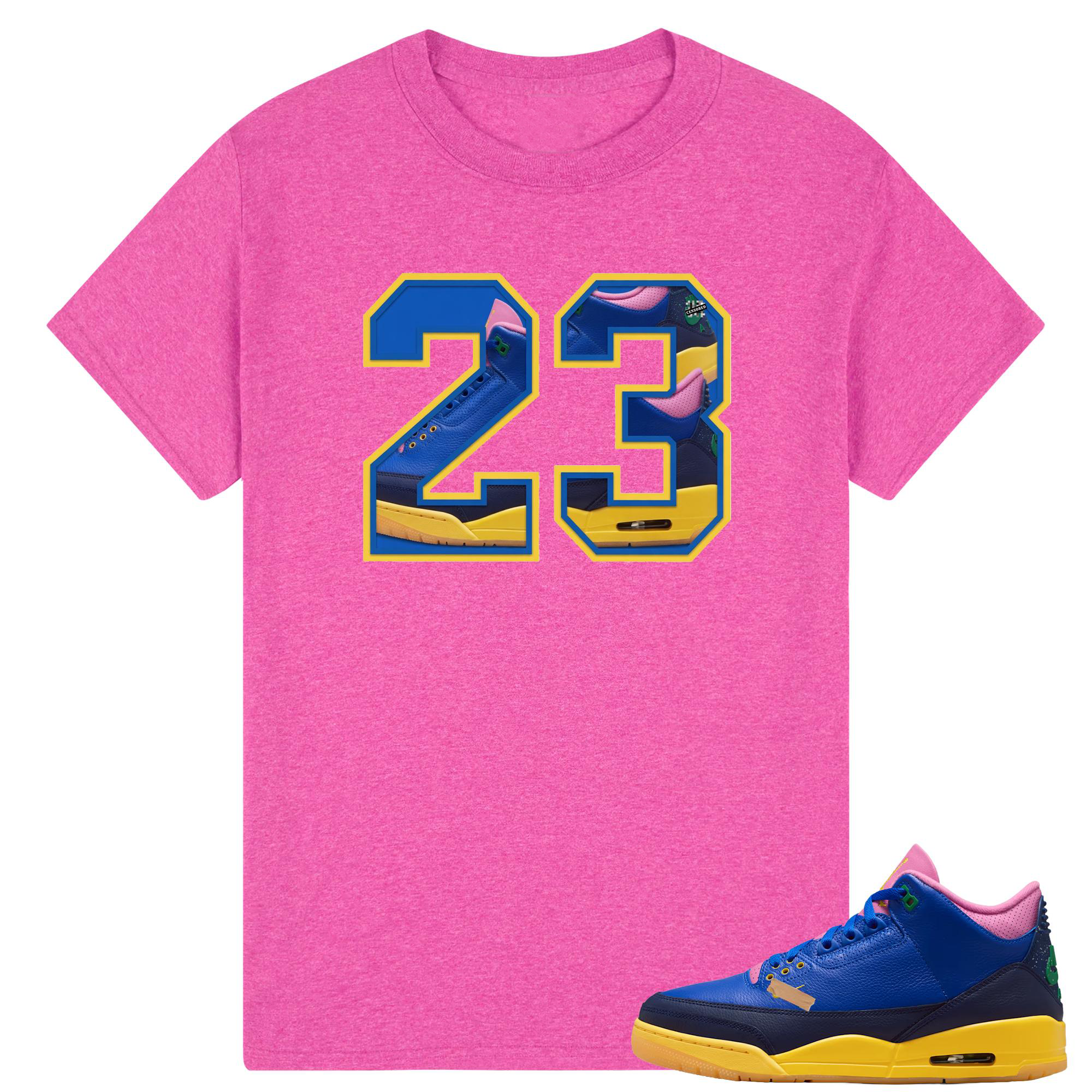 Number 23 Shirt to Match AJ 3 Brazil Racer