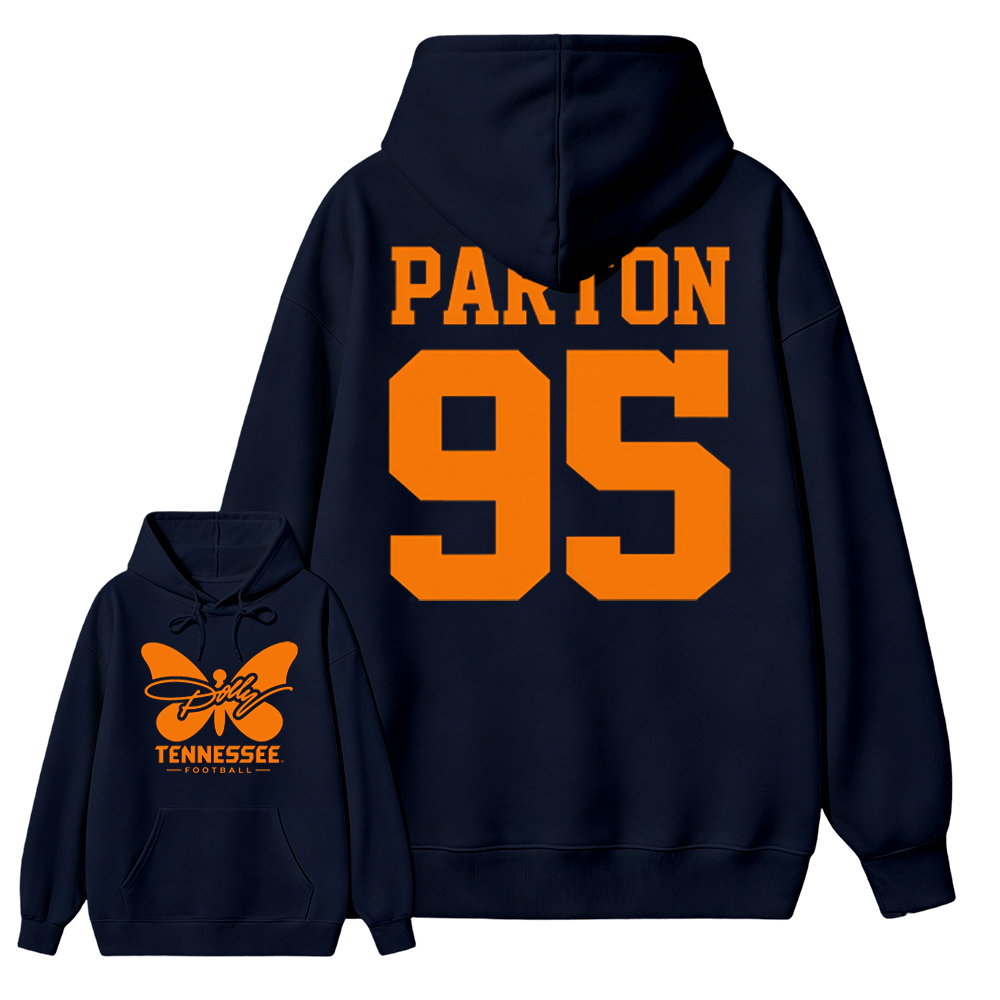 Parton 95 Tennessee Football Inspired Country Music Fan Hoodie