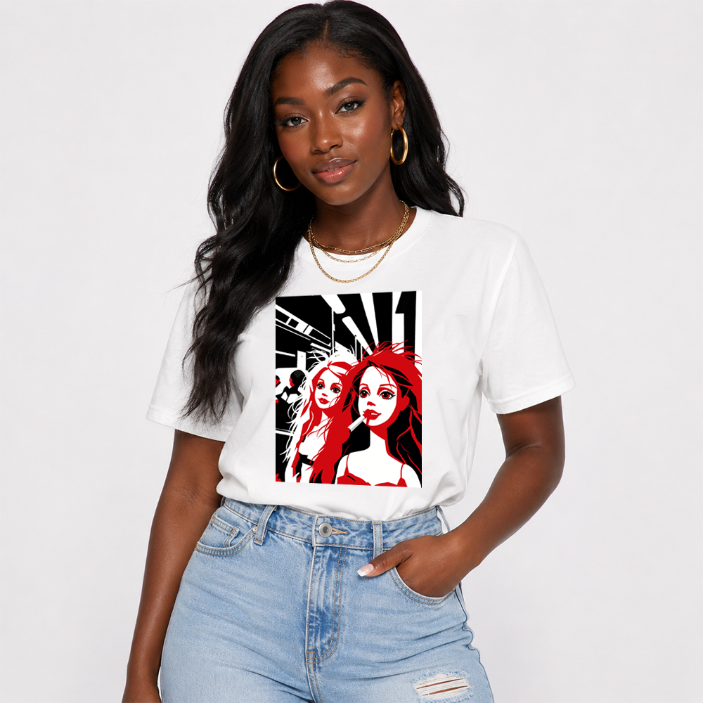 Blue Grunge Barbie Twins Air Jordan 13 Graphic Shirt