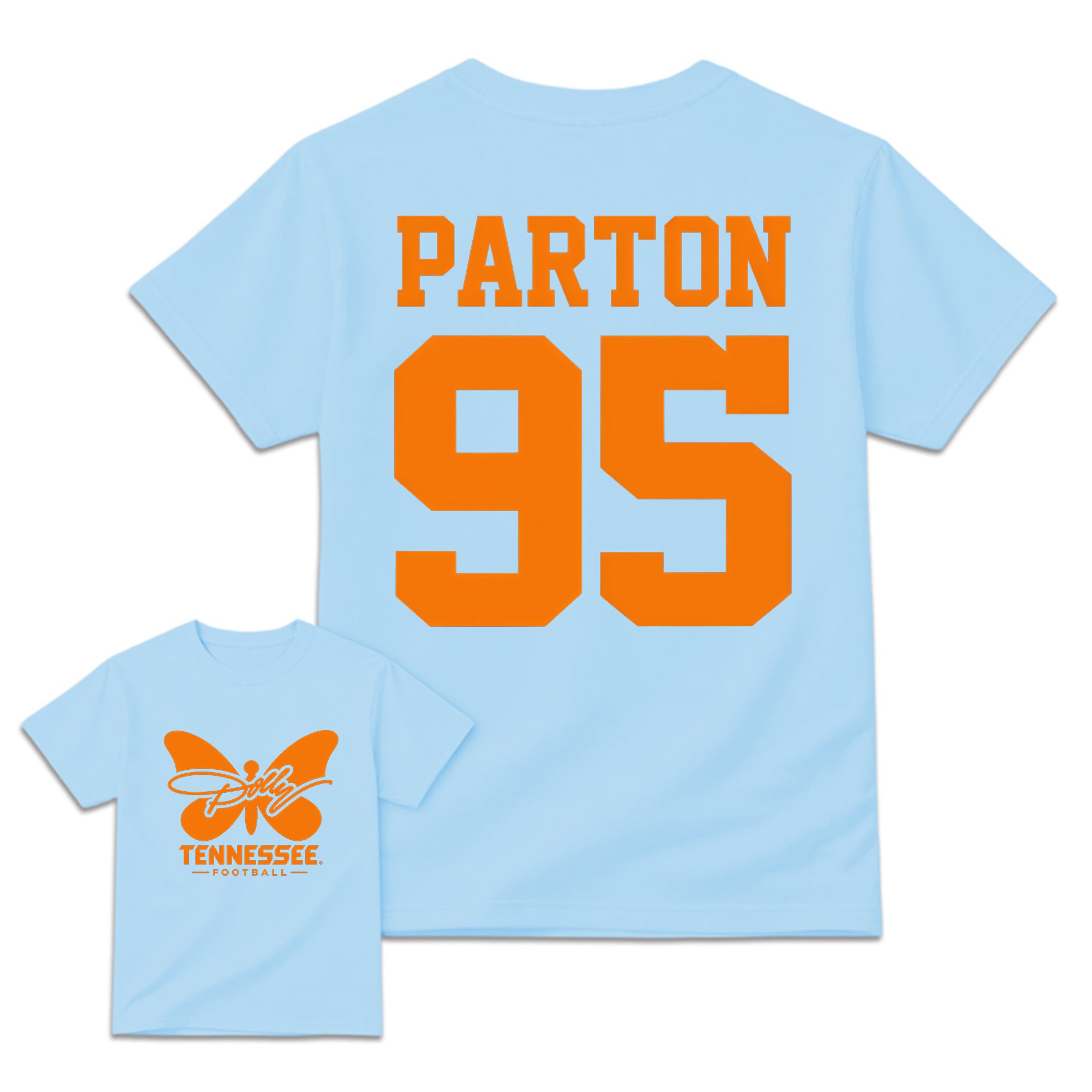 Parton 95 Tennessee Football Inspired Country Music Fan T-shirt