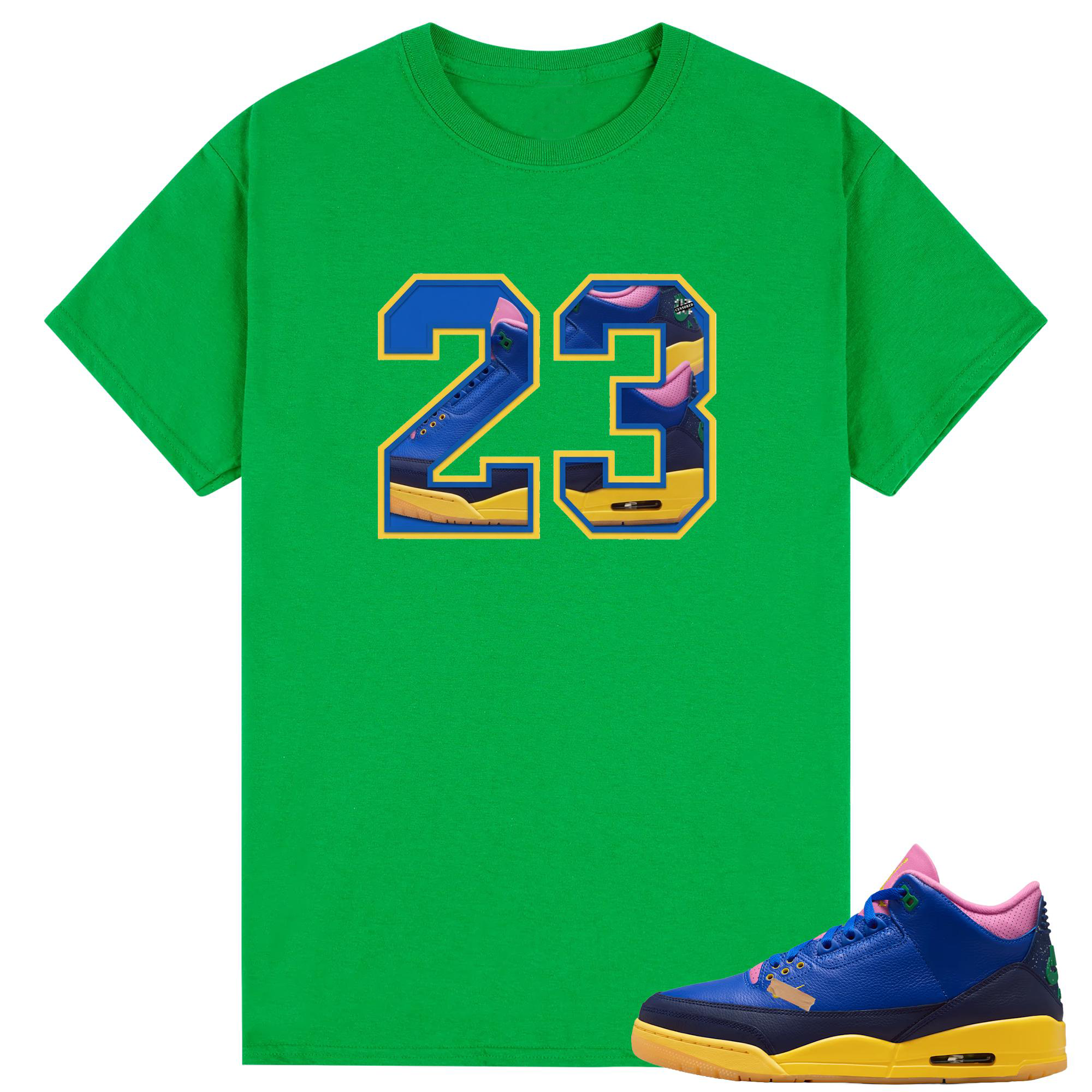 Number 23 Shirt to Match AJ 3 Brazil Racer