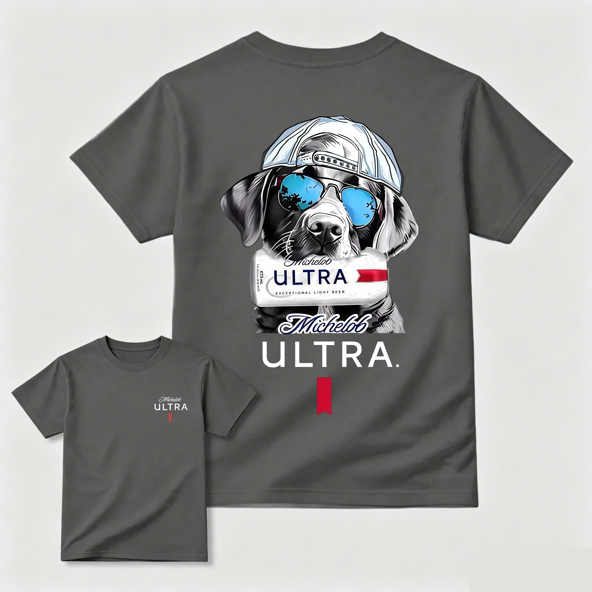 Michelob Ultra Cool Dog Unisex Loose Fit T-Shirt